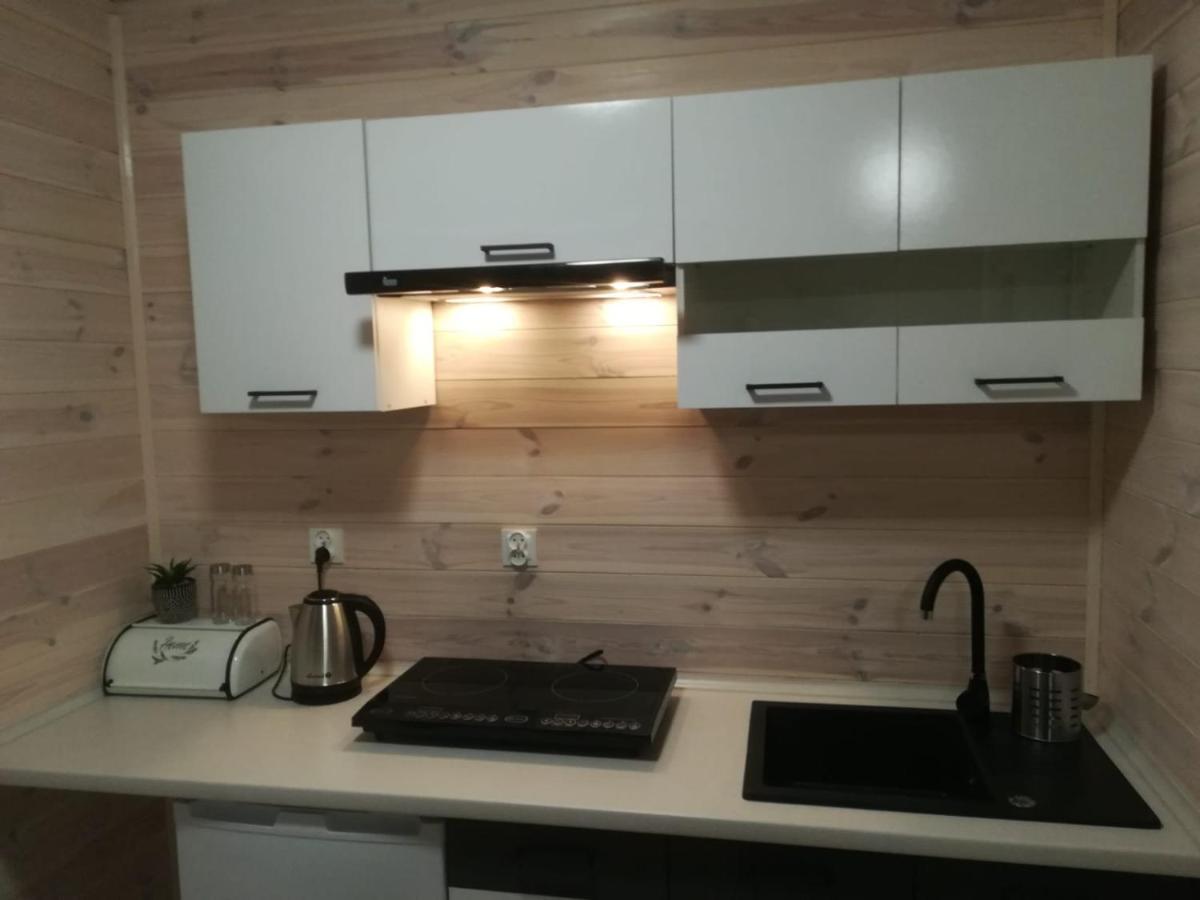 Bajkowe Chatki Rusinowo  Buitenkant foto